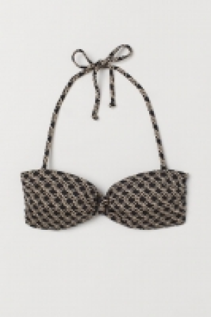 Wattiertes Bandeau-Bikinitop CHF 11.45