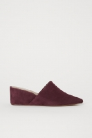 Mules aus Veloursleder CHF 29.95