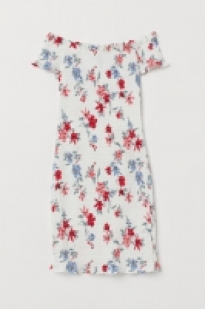 Gesmoktes Off-Shoulder-Kleid CHF 17.95