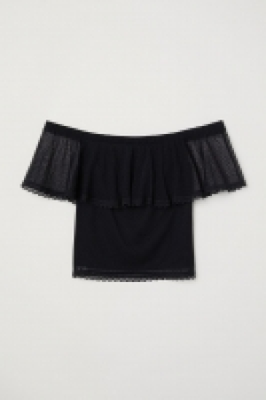 Gepunktetes Mesh-Shirt CHF 16.95