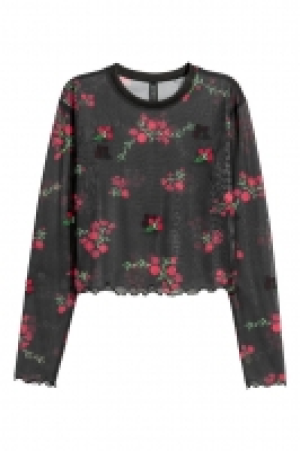 Kurzes Shirt aus Mesh CHF 8.95