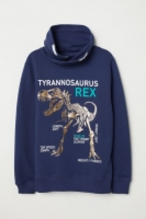 Sweatshirt mit Tunnelkragen CHF 15.95