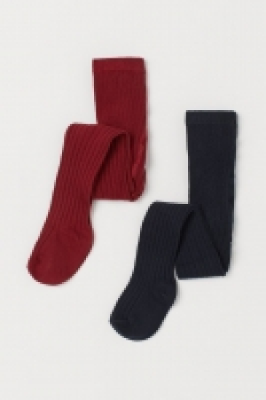 2er-Pack Gerippte Strumpfhosen CHF 8.95