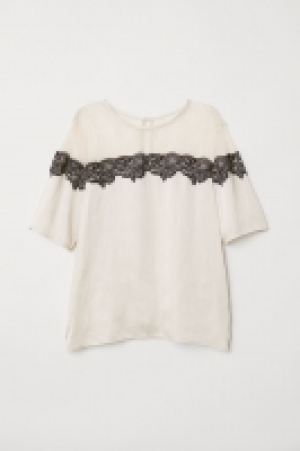 Shirt mit Spitzenpasse CHF 21.95