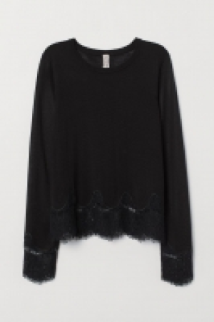 Pullover mit Spitzendetails CHF 15.45