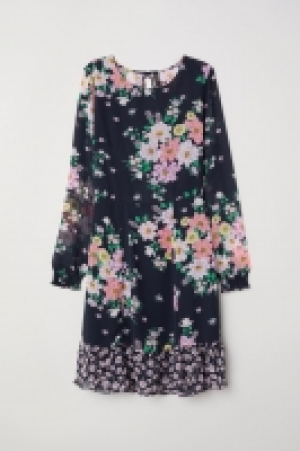 Gemustertes Chiffonkleid CHF 23.95