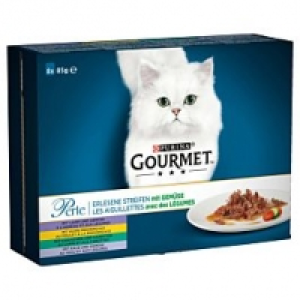 Gourmet Perle Erlesene Streifen mit Gemüse - Lamm, Huhn, Kaninchen, Ka
