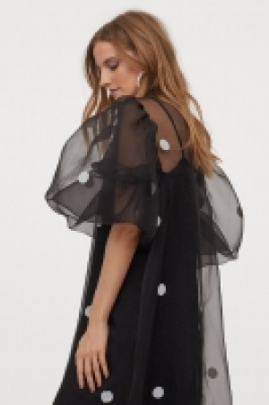 Organzakleid mit Ballonärmeln CHF 46.95