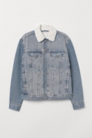 Jeansjacke mit Teddyfutter CHF 39.95