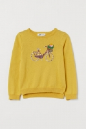 Pullover mit Pailletten CHF 10.95