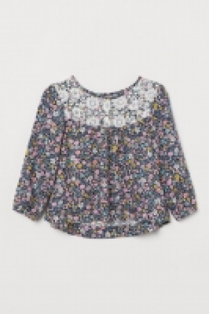 Bluse mit Spitzenpasse CHF 9.95
