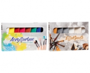 ACRYLFARBEN/ EFFEKTPASTEN CHF 9.99
