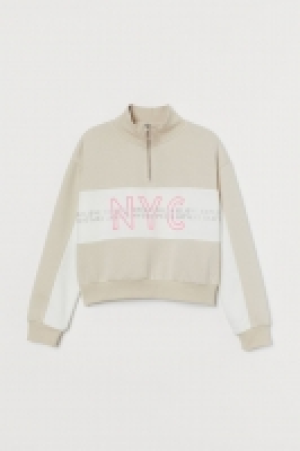 Sweatshirt mit Stehkragen CHF 7.95