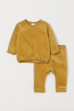 2-teiliges Set aus Velours CHF 17.95