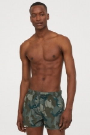 Kurze gemusterte Badeshorts CHF 11.95