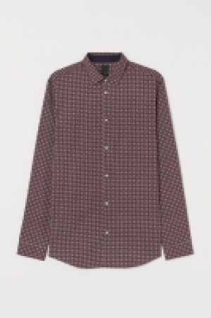 Hemd aus Baumwollmix Slim Fit CHF 20.95