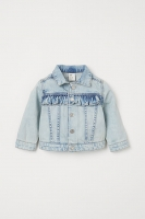 HM  Jeansjacke mit Volants