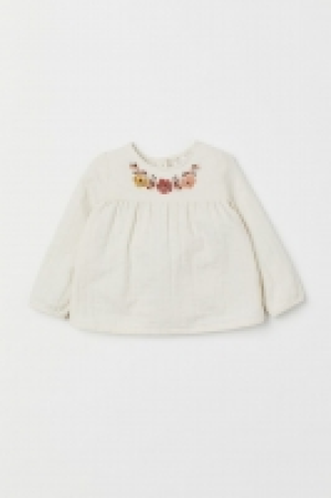 Bestickte Baumwollbluse CHF 13.95