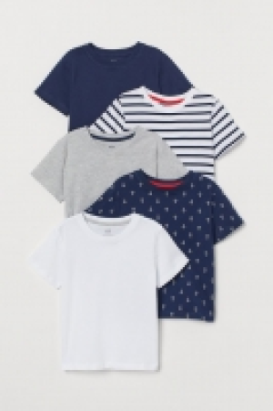 5er-Pack Baumwoll-T-Shirts CHF 15.95