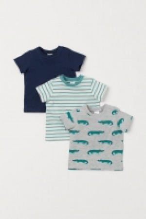 3er-Pack Baumwoll-T-Shirts CHF 7.95