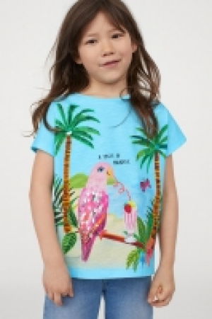 T-Shirt mit Pailletten CHF 8.95