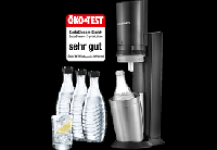 MediaMarkt Sodastream SODASTREAM Crystal Megapack - Wassersprudler (Schwarz/Silber)