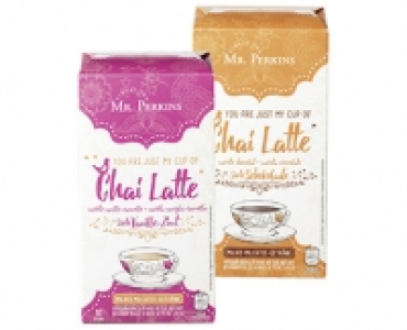 MR. PERKINS CHAI LATTE CHF 1.99