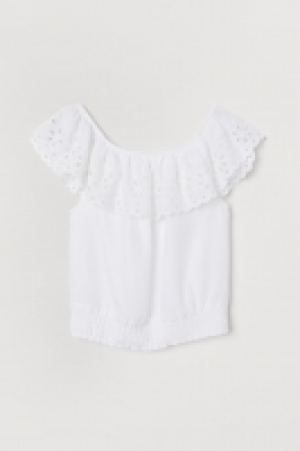 Bluse mit Broderie Anglaise CHF 11.95