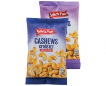 Aldi Suisse  SNACK FUN CASHEWKERNE