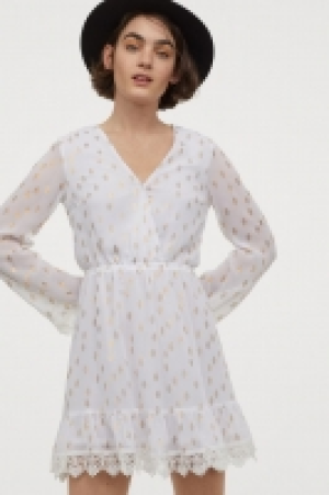Chiffonkleid mit Spitze CHF 30.95