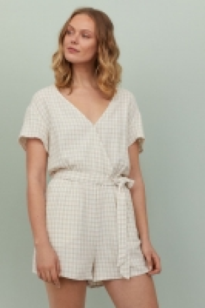 Kurzer Jumpsuit aus Leinenmix CHF 27.95