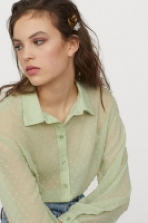 Bluse aus Plumetis-Chiffon CHF 16.95