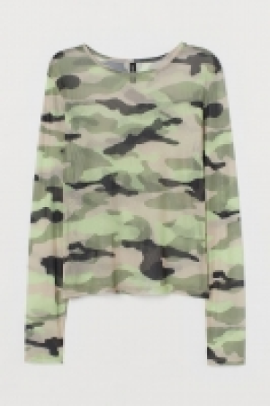 Figurbetontes Shirt aus Mesh CHF 8.95