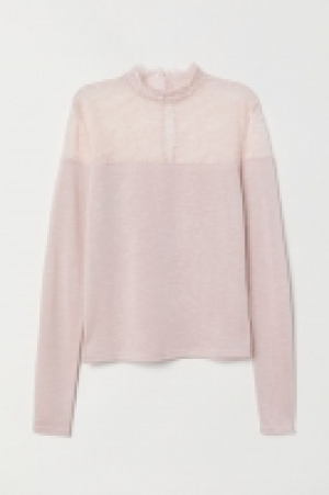Feinstrickpullover mit Spitze CHF 14.95
