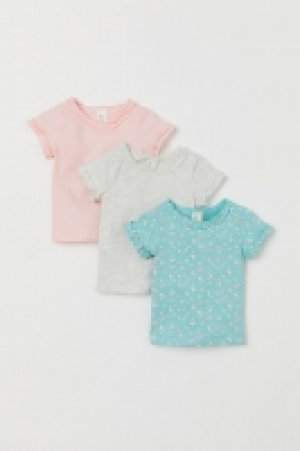3er-Pack Baumwoll-T-Shirts CHF 10.95