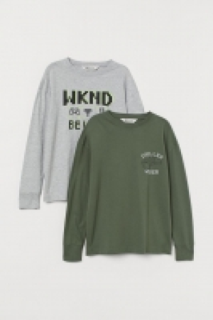 2er-Pack Shirts mit Druck CHF 9.95