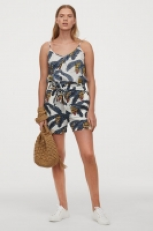 Paperbag-Shorts aus Leinenmix CHF 12.95