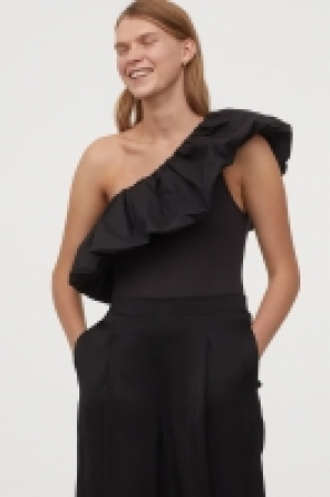 One-Shoulder-Body mit Volant CHF 20.95
