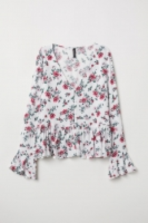 V-Bluse mit Knöpfen CHF 20.96