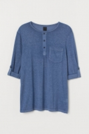 Henleyshirt aus Slubjersey CHF 11.95