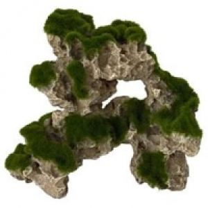 Aquariumdekoration Moss Rock Dekor, 26x13.5x24.5cm