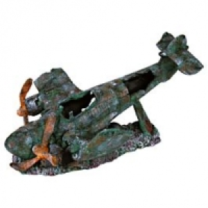 Trixie Aquariendekoration Flugzeug, Wrack