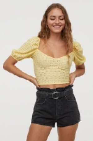 Paperbag-Shorts aus Denim CHF 17.95