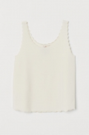 Tanktop mit Wellenkanten CHF 8.95