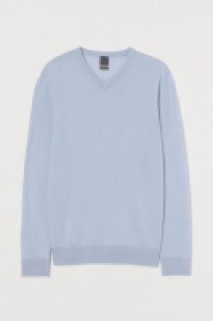 V-Pullover aus Merinowolle CHF 29.95