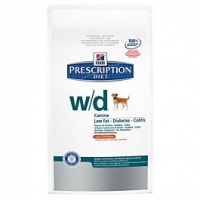 Qualipet  Hills Prescription Diet Canine w/d Low Fat - Diabetes 4kg