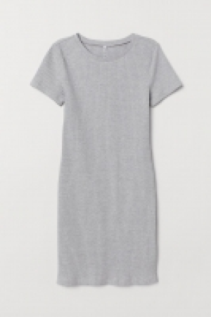 Geripptes Jerseykleid CHF 13.95