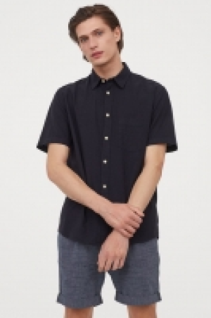 Hemd aus Leinenmix Regular Fit CHF 14.95