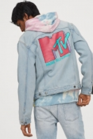 Jeansjacke mit Druck CHF 34.95