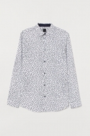 Hemd aus Baumwollmix Slim Fit CHF 13.95